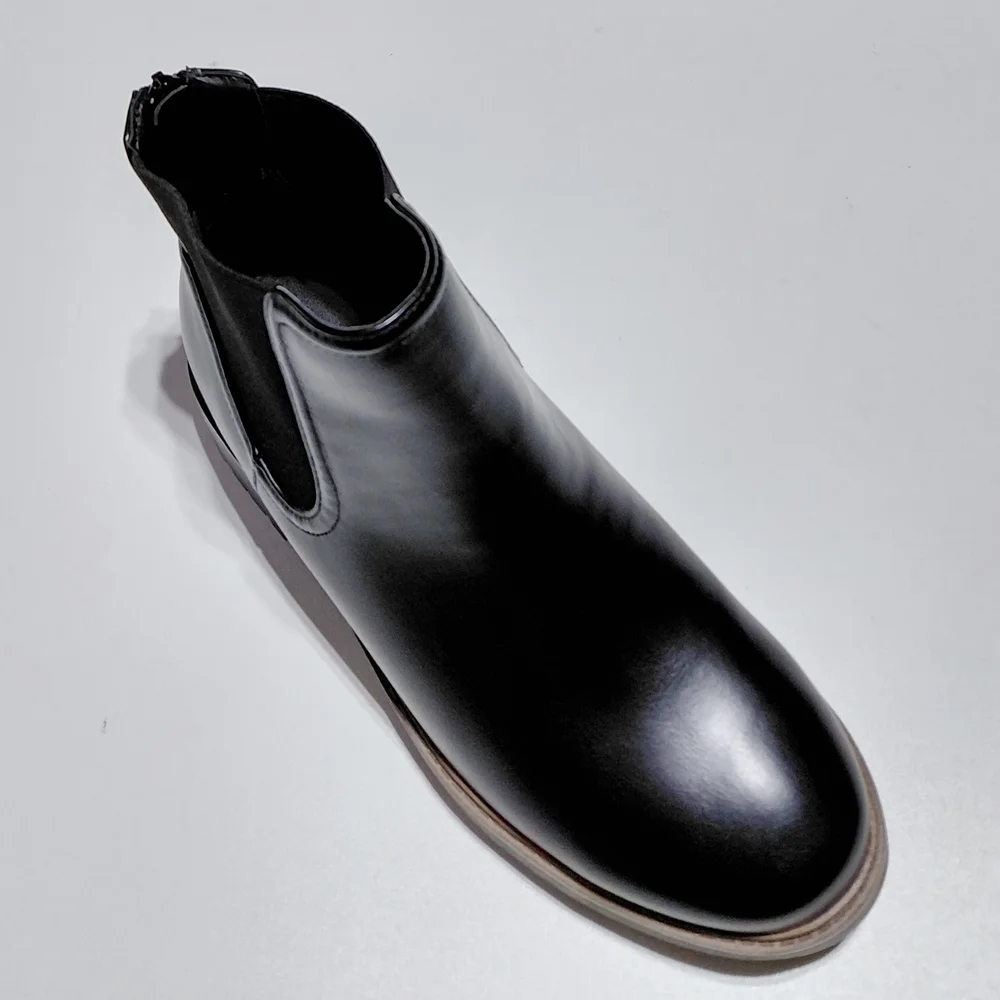 ESPRIT Women's Skylar Black Slip On Round Toe  Ankle Boot Size 8.5M